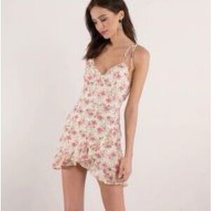 Honey Punch floral mini dress